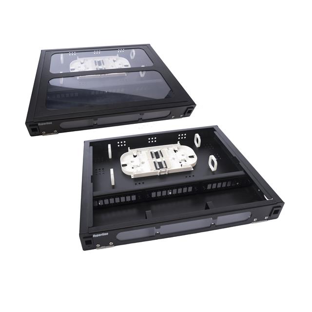 Hyperline FDF-19-1U-SR-24SC-BK electronic component product image