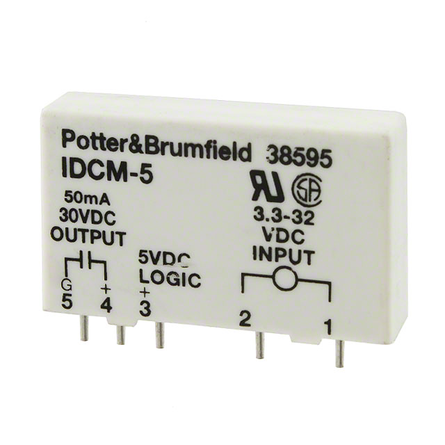 TE Connectivity Potter & Brumfield Relays IDCM-5 electronic component product image