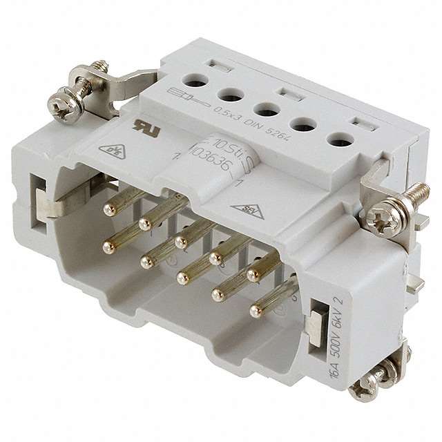 TE Connectivity AMP Connectors 1-1103636-1 electronic component product image