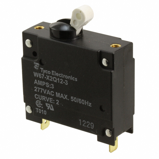 TE Connectivity Potter & Brumfield Relays W67-X2Q12-3 electronic component product image