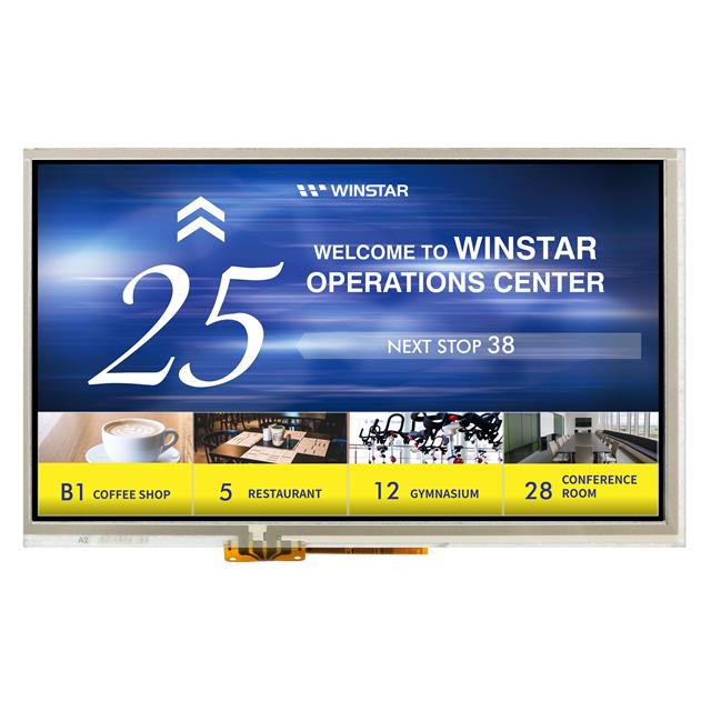Winstar Display WF70A2TIFGDBT0 electronic component product image