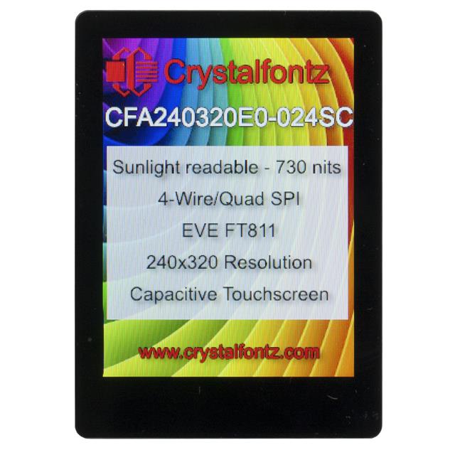 Crystalfontz CFA240320E0-024SC electronic component product image