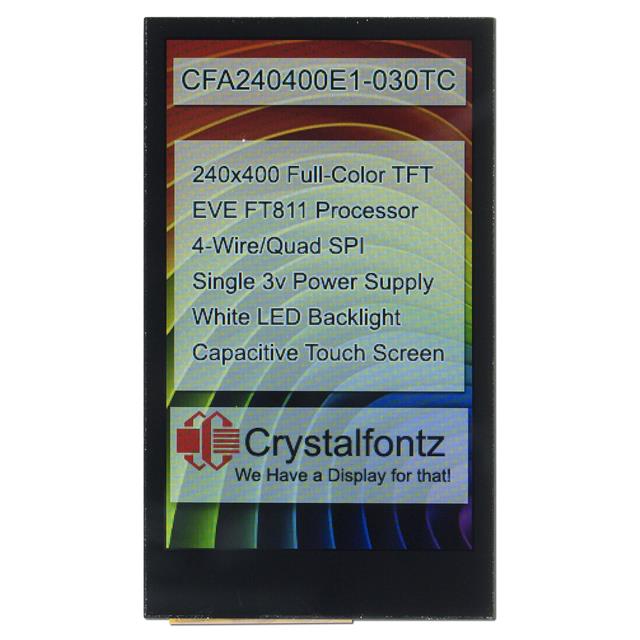Crystalfontz CFA240400E1-030TC electronic component product image