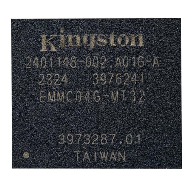 Kingston Technology EMMC04G-WT32-01I10 electronic component product image