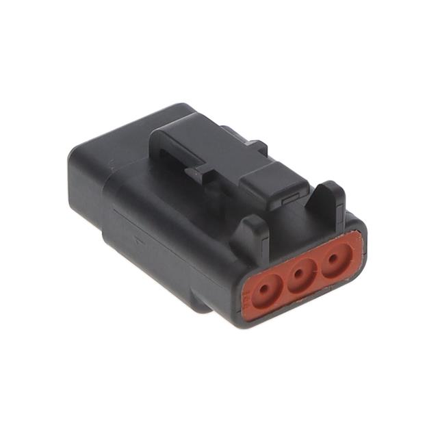TE Connectivity Deutsch Connectors DTM06-3S-E004 electronic component product image