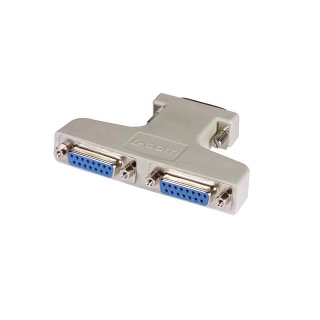 L-com ADPT-DB15Y electronic component product image