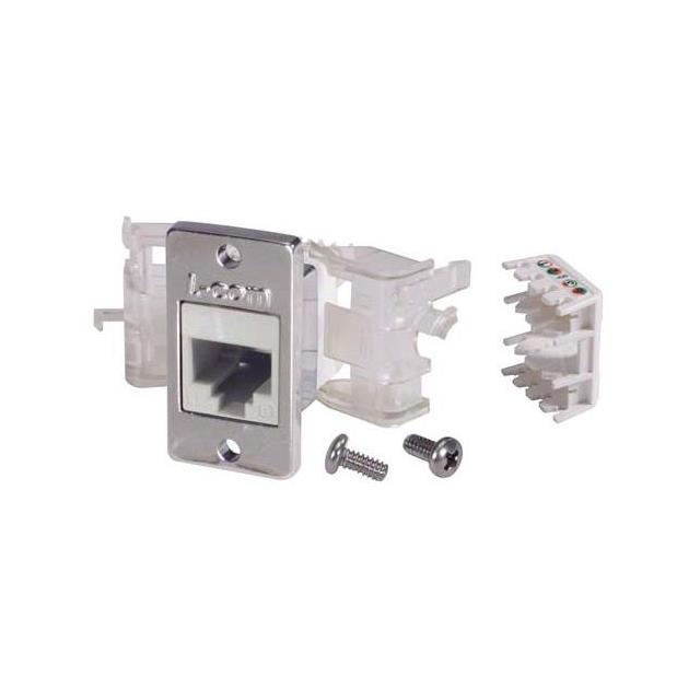 L-com ECFRJTLC5E-WT electronic component product image