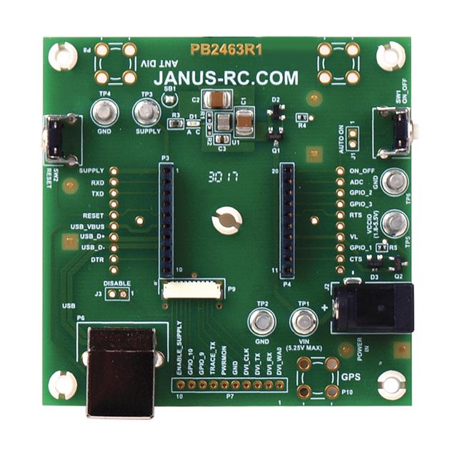 Janus Remote Communications XF EVAL BOARD V1.00 electronic component product image