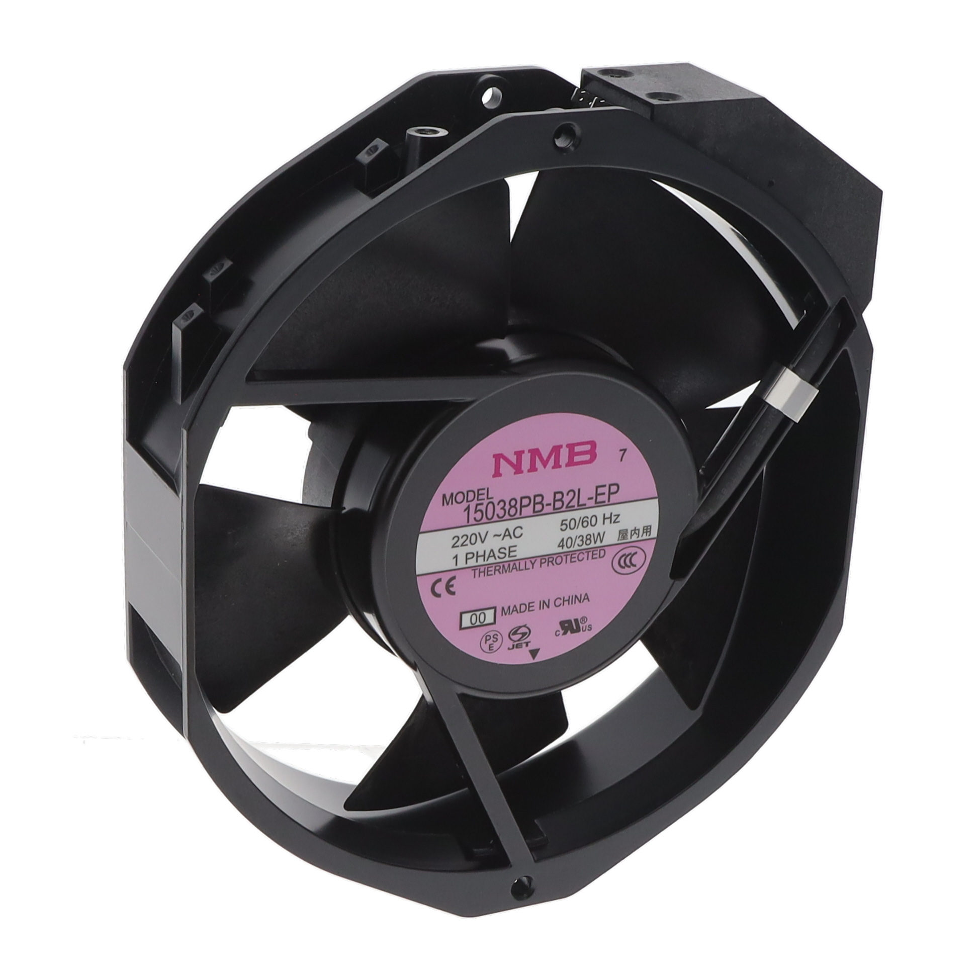 NMB Technologies Corporation 15038PB-B2L-EP-00 electronic component product image