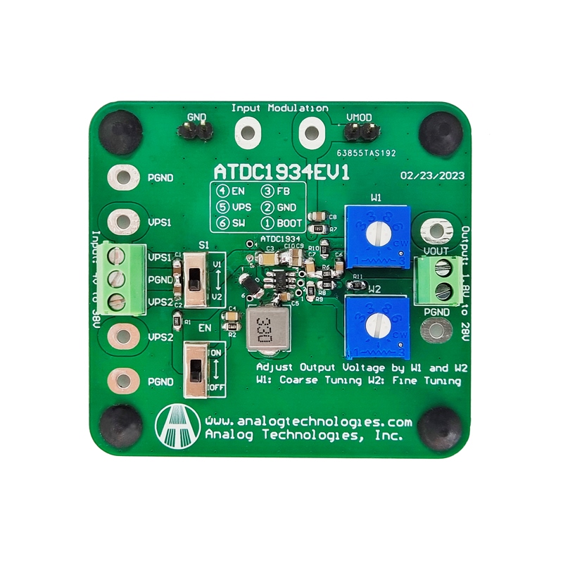 Analog Technologies, Inc. ATDC1934EV1 electronic component product image
