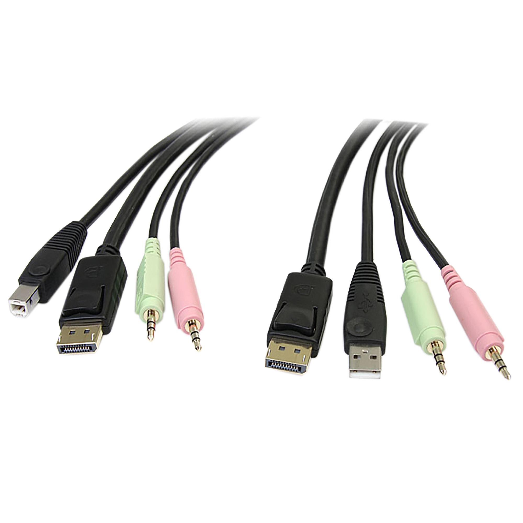 StarTech.com DP4N1USB6 electronic component product image