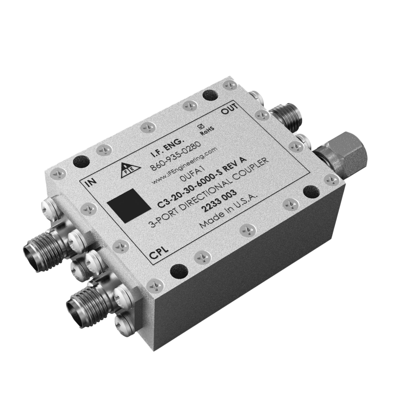 I.F. Engineering Corp and CrossPoint Technologies C3-20-30-6000-S electronic component product image
