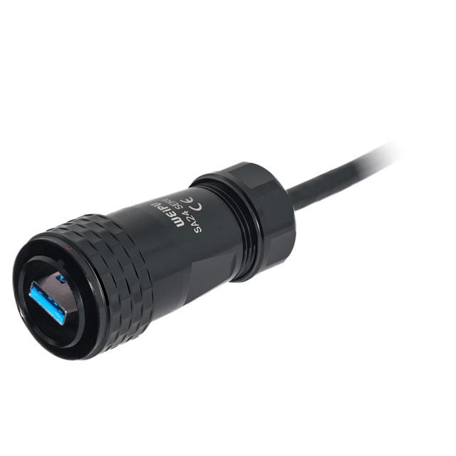 Weipu Connector SA2410/PUSB3.0B-0.6M electronic component product image
