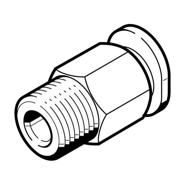 Festo Corporation QBM-1/8-1/8-U electronic component product image