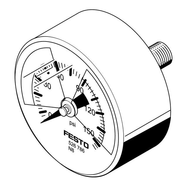 Festo Corporation MA-50-145-R1/4-PSI-E-RG electronic component product image