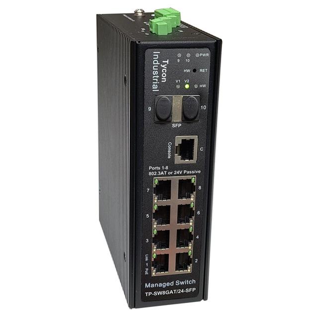 Tycon Systems Inc. TP-SW8GAT/24-SFP electronic component product image