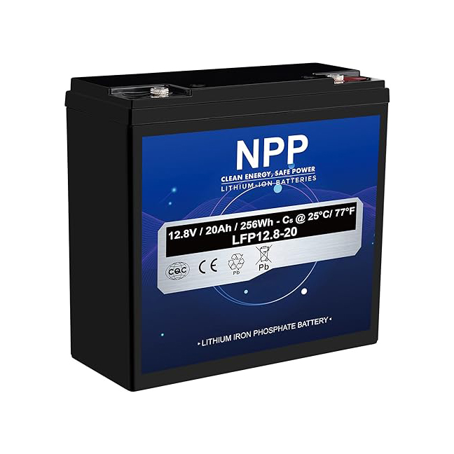 NPPower International Inc. LITHIUM 12.8V20AH electronic component product image