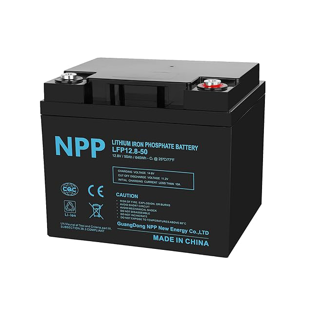 NPPower International Inc. LITHIUM 12.8V50AH electronic component product image