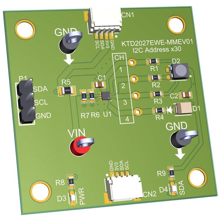 Kinetic Technologies KTD2027EWE-MMEV01 electronic component product image