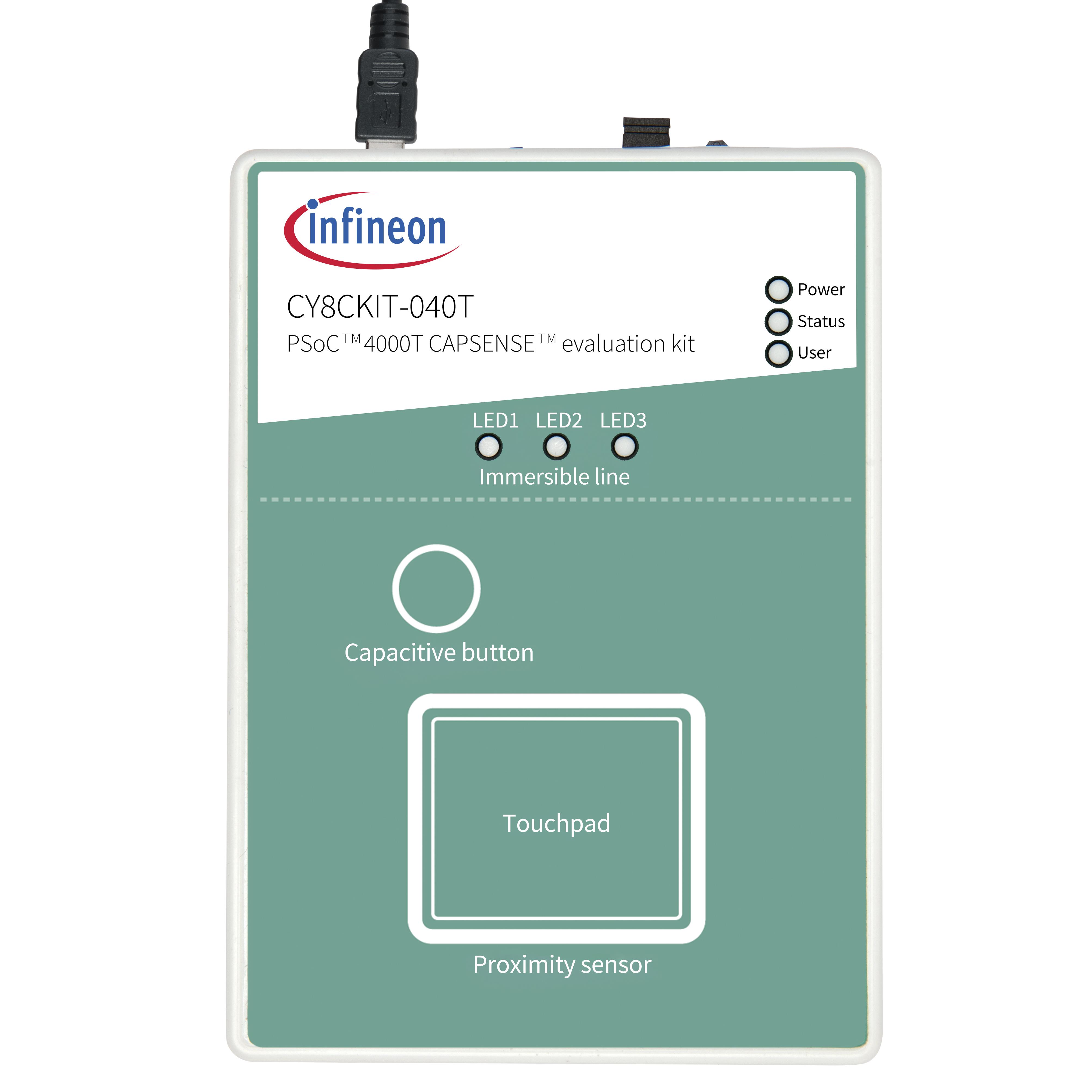Infineon Technologies CY8CKIT-040T electronic component product image