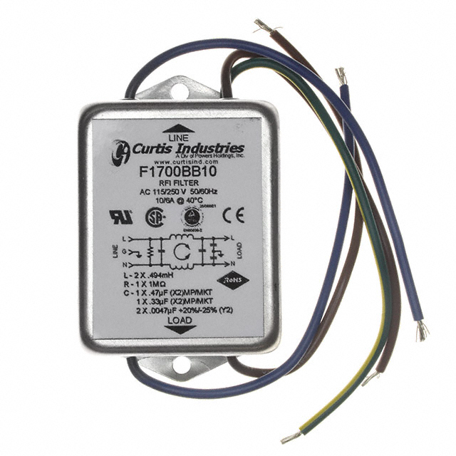 Curtis Industries F1700BB10 electronic component product image