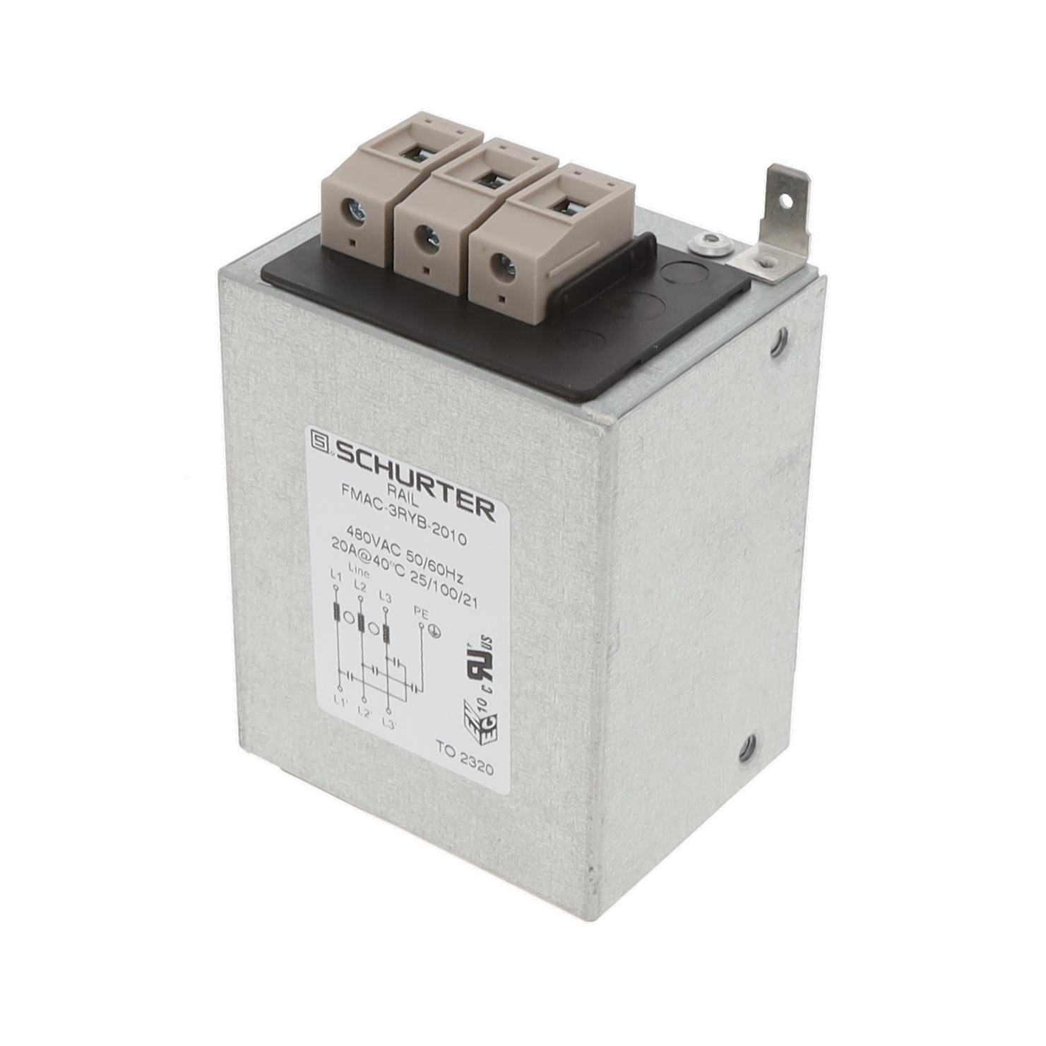 SCHURTER Inc. FMAC-3RYB-2010 electronic component product image
