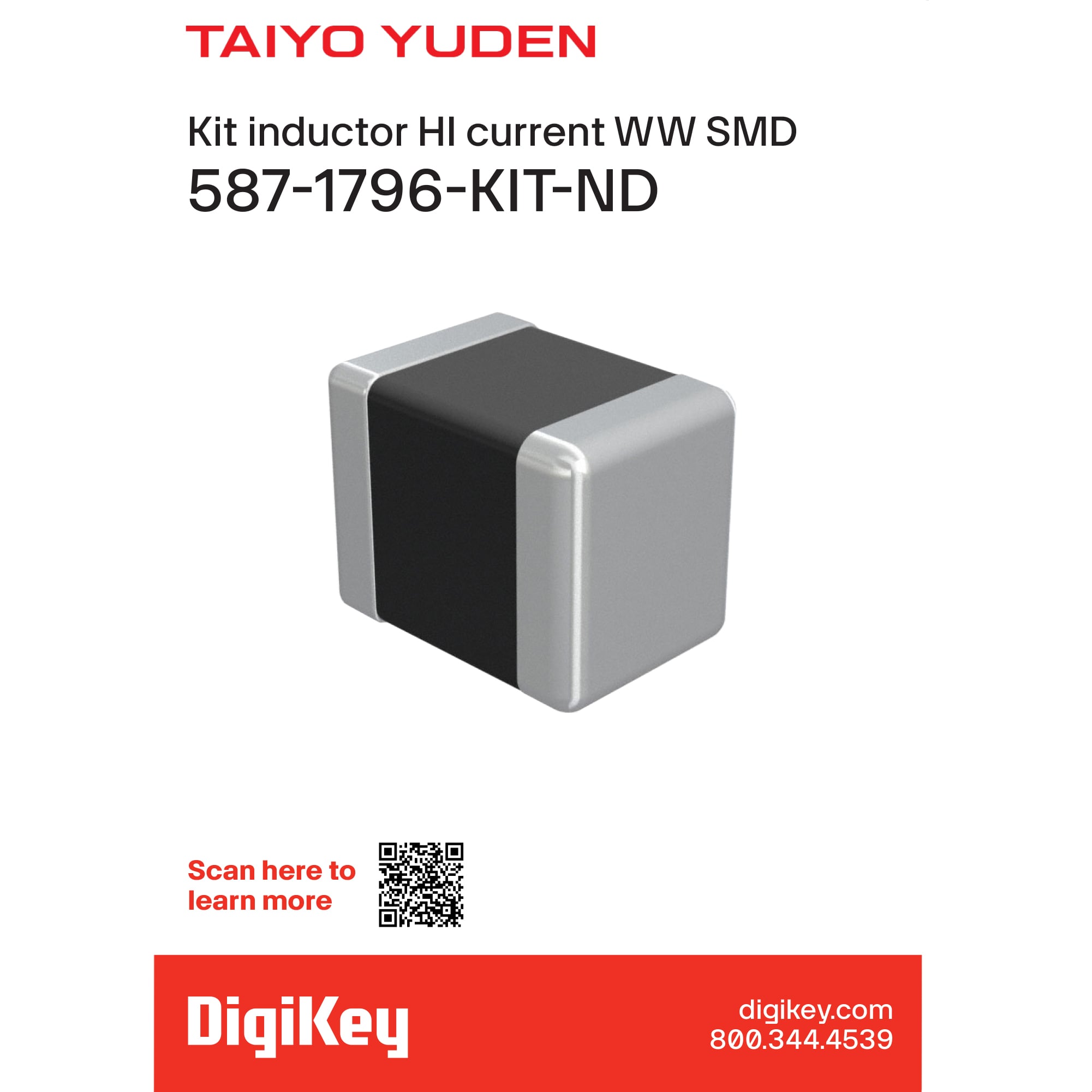 Taiyo Yuden 587-1796-KIT electronic component product image