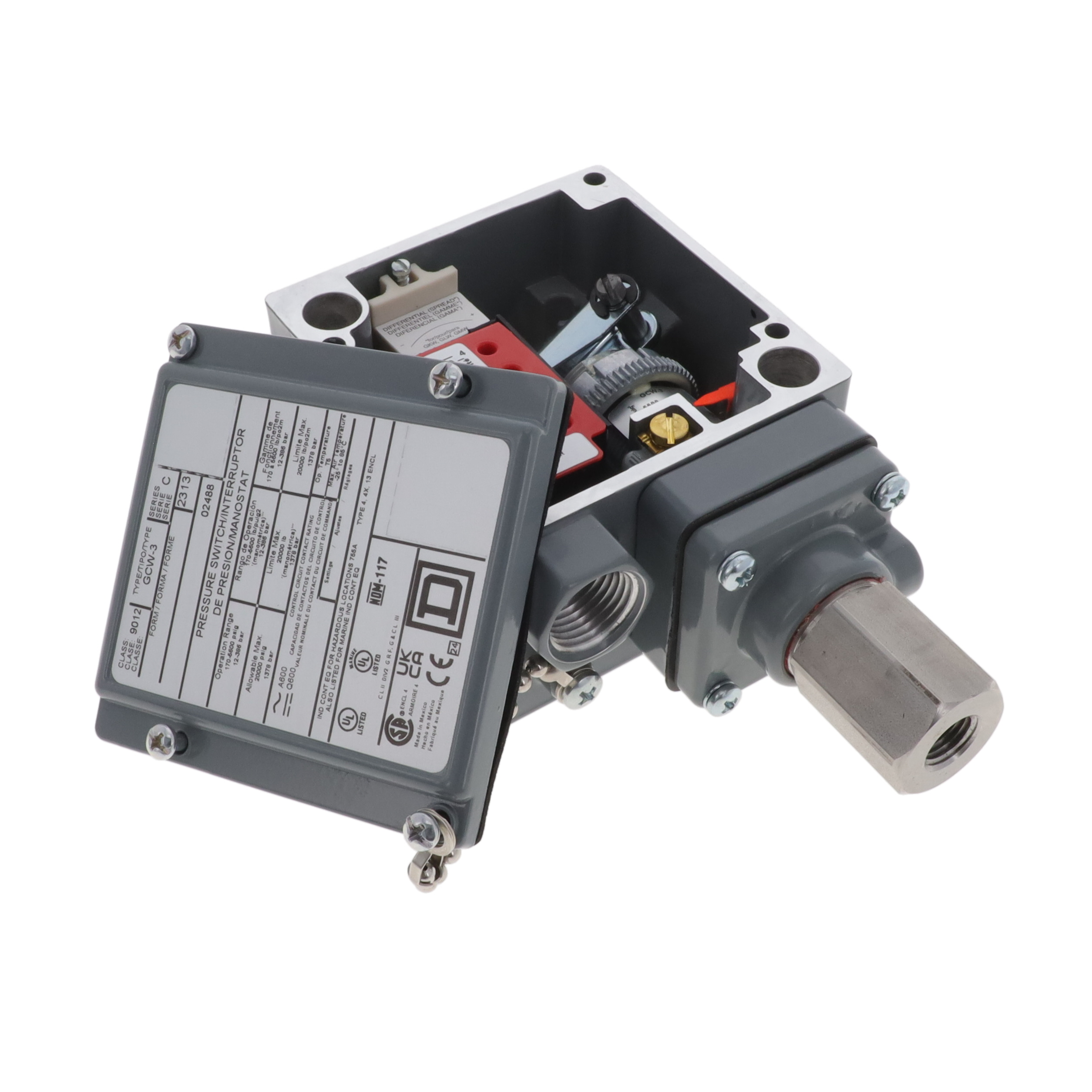 Telemecanique Sensors 9012GCW3 electronic component product image