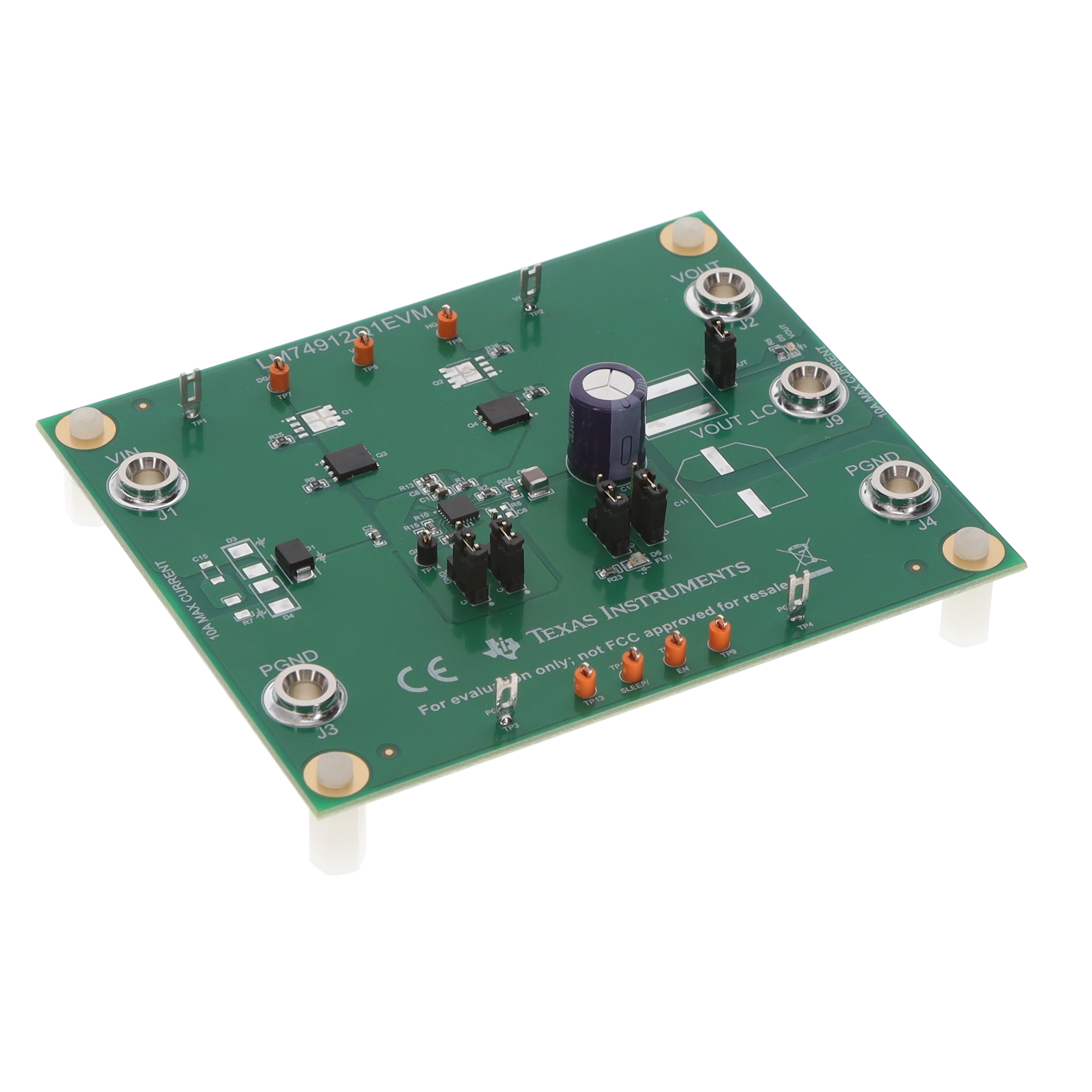 Texas Instruments LM74912Q1EVM electronic component product image