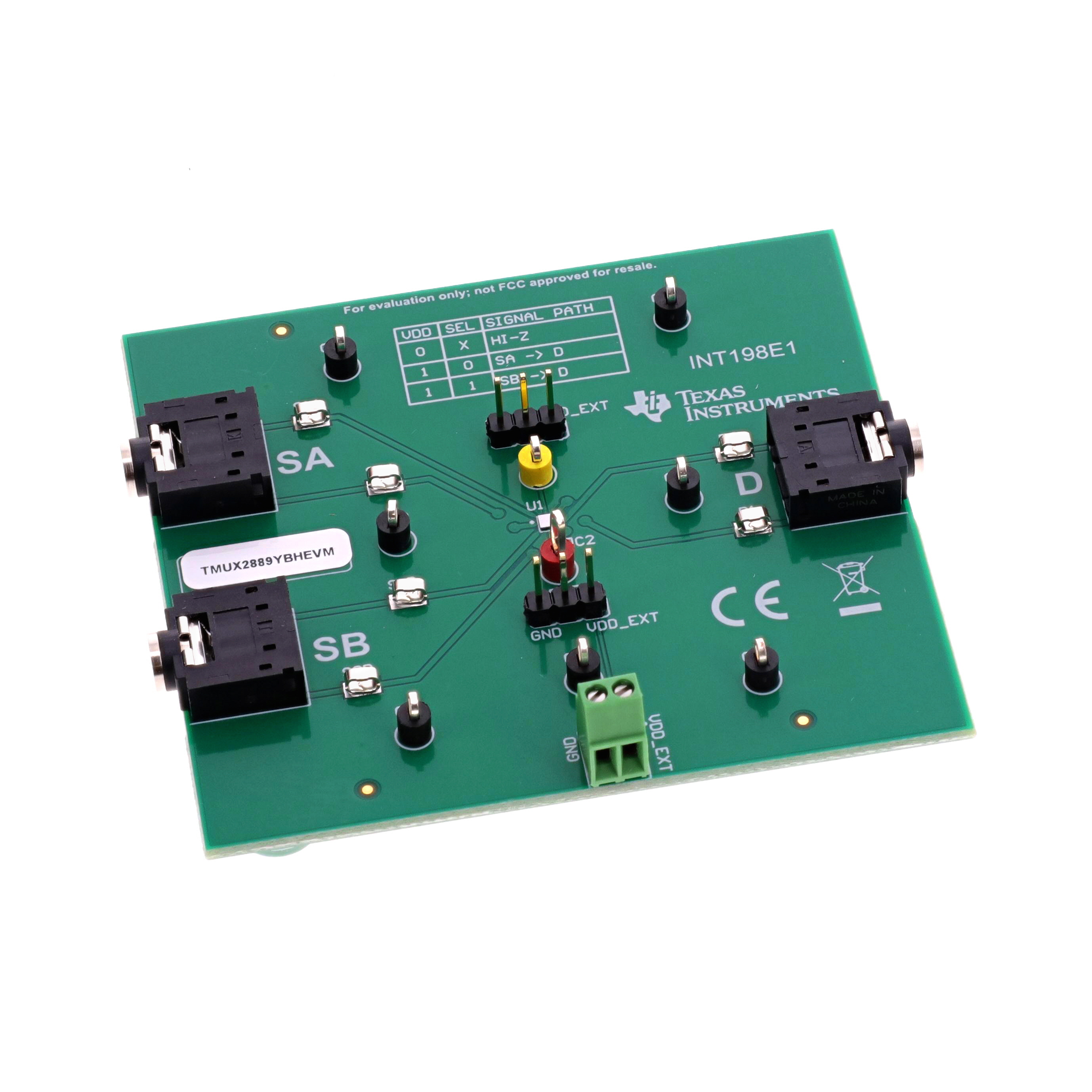 Texas Instruments TMUX2889YBHEVM electronic component product image