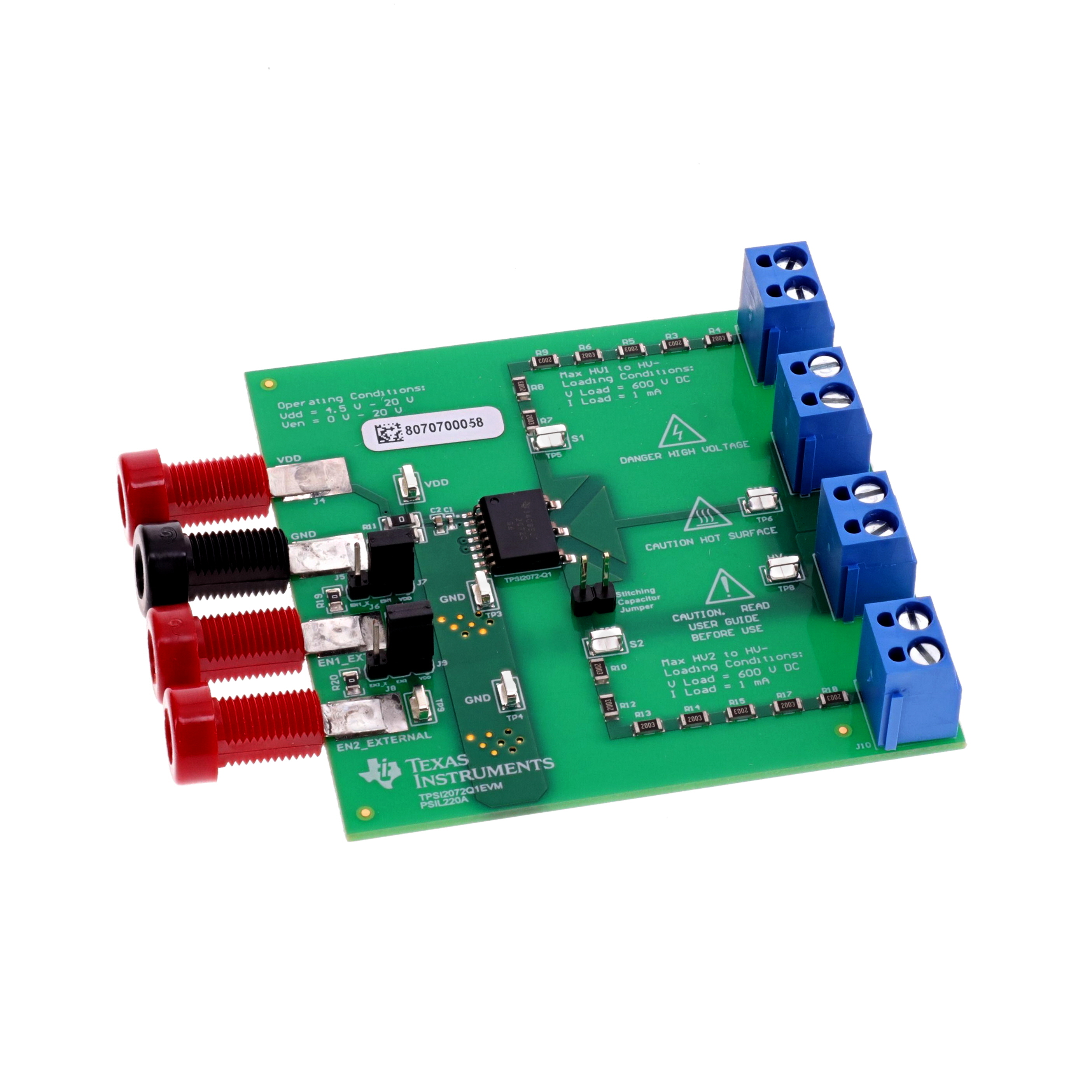 Texas Instruments TPSI2072Q1EVM electronic component product image