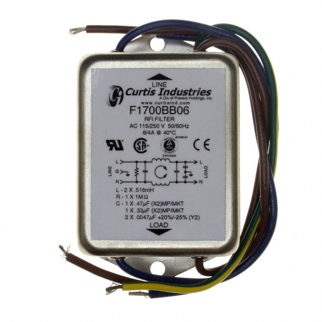 Curtis Industries F1700BB06 electronic component product image