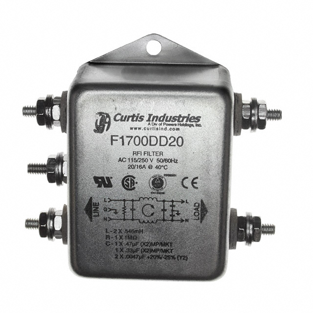 Curtis Industries F1700DD20 electronic component product image