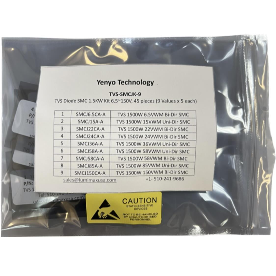 Yenyo Technology TVS-SMCJK-9 electronic component product image