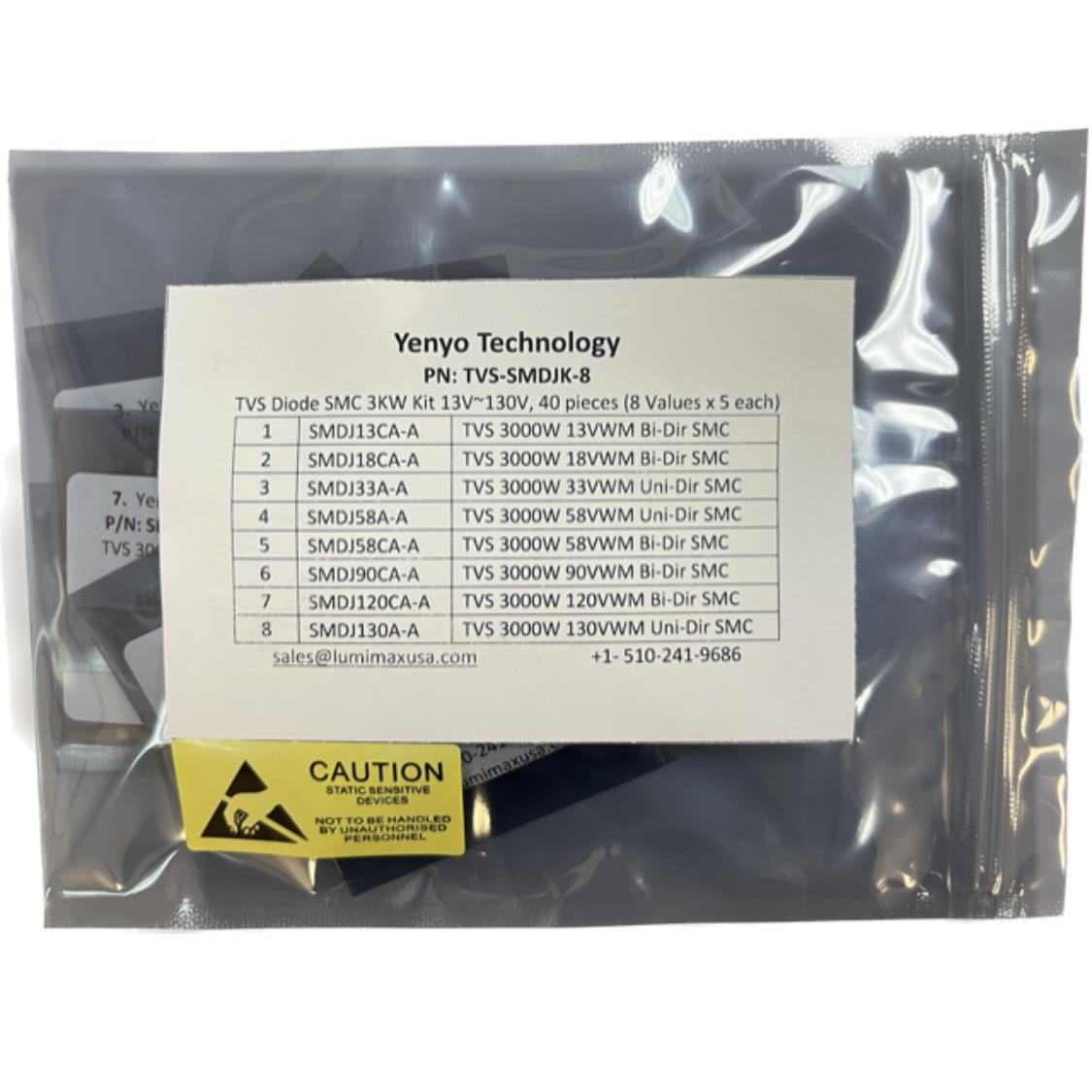 Yenyo Technology TVS-SMDJK-8 electronic component product image