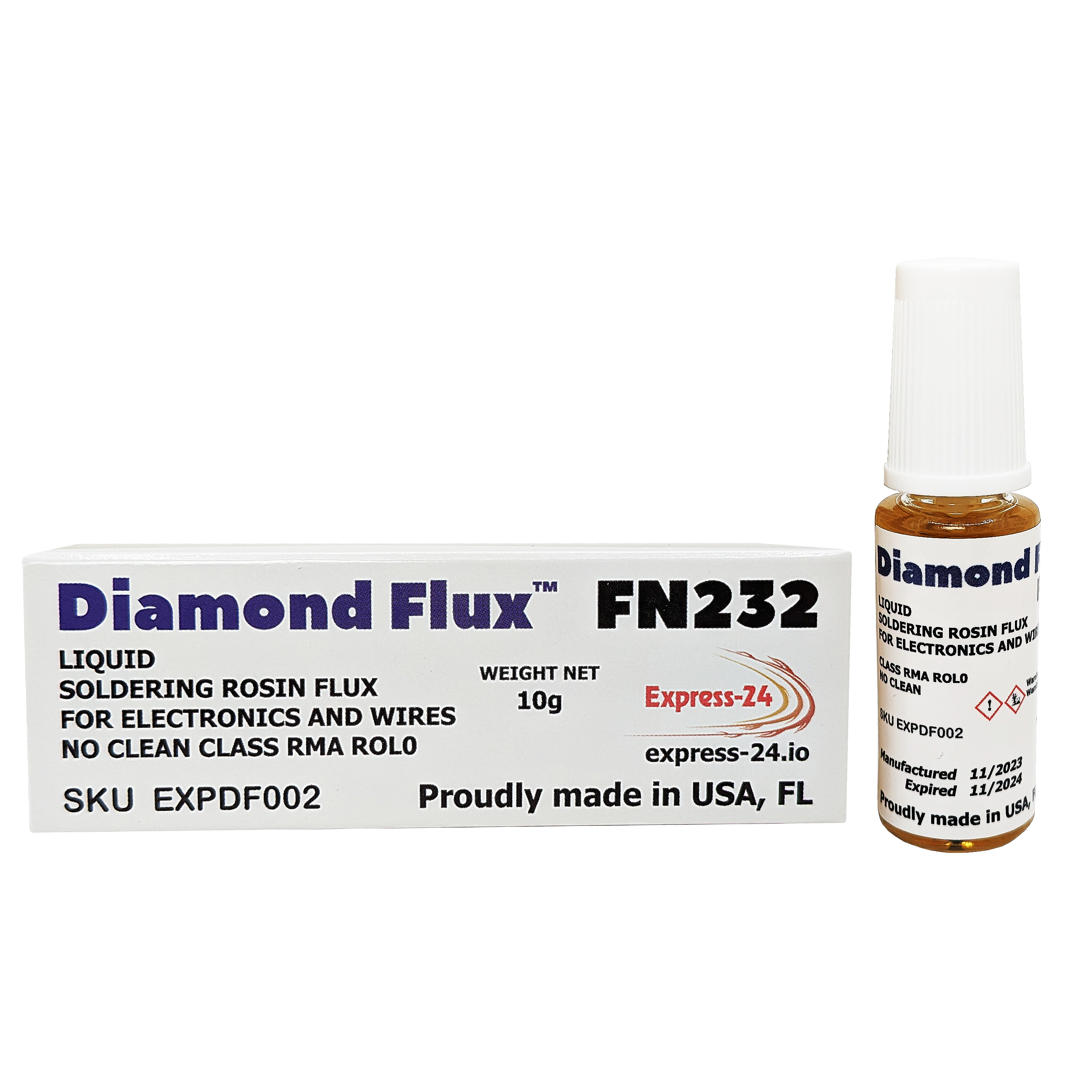 EXPRESS 24 LLC Diamond Flux FN232 electronic component product image
