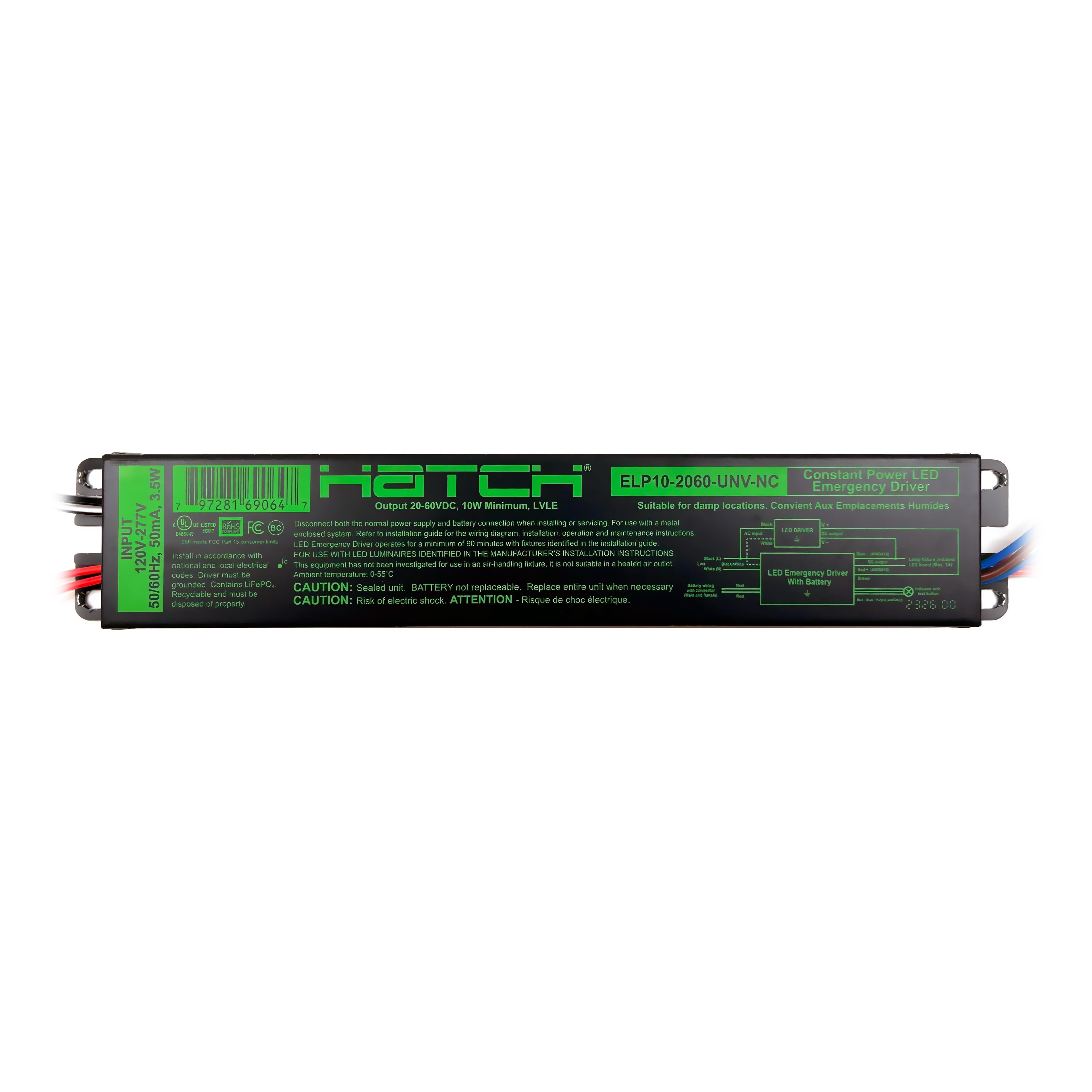 Hatch Lighting ELP10-2060-UNV-NC electronic component product image