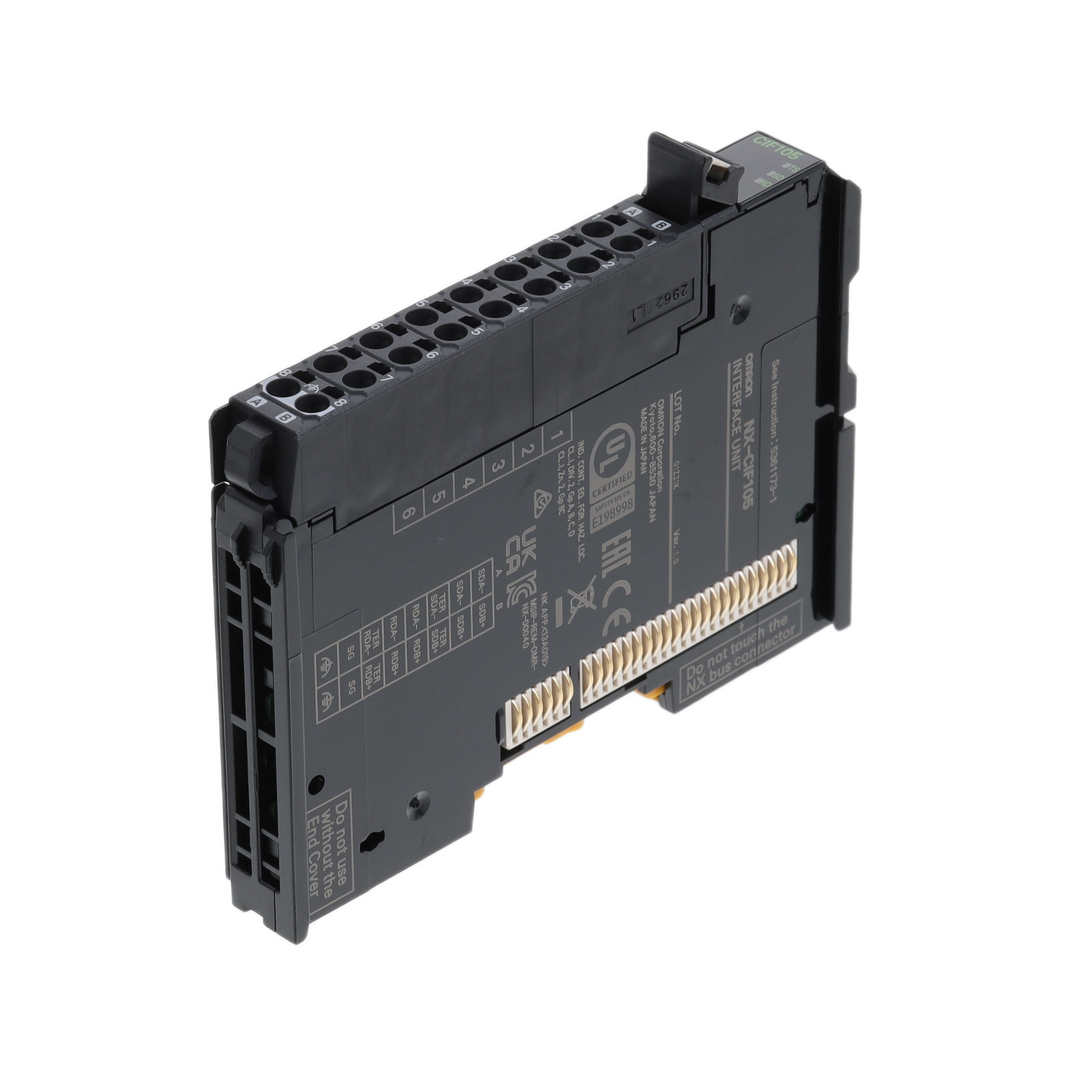 Omron Automation and Safety NX-CIF105 electronic component product image