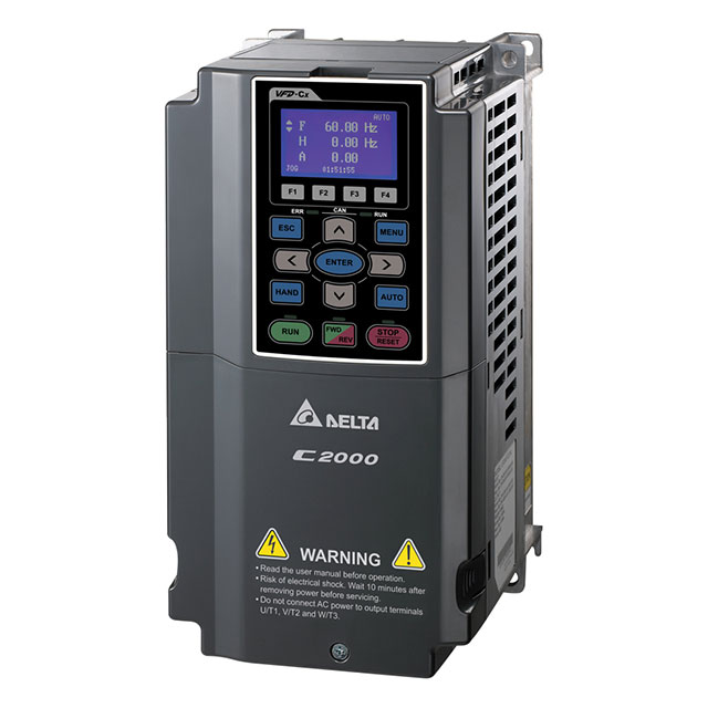 Delta Electronics/Industrial Automation VFD037C53A-21 electronic component product image