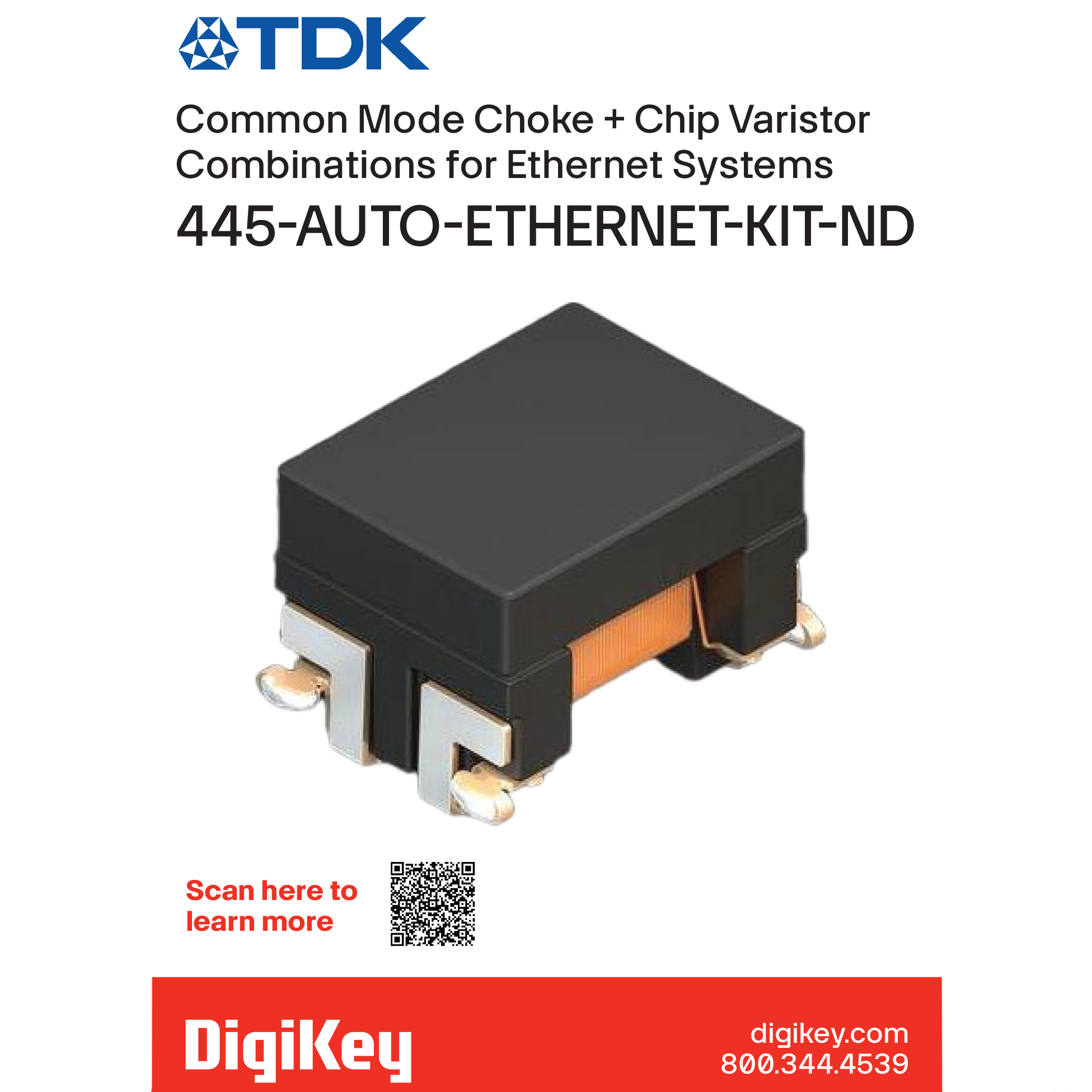 TDK AUTO-ETHERNET-KIT electronic component product image
