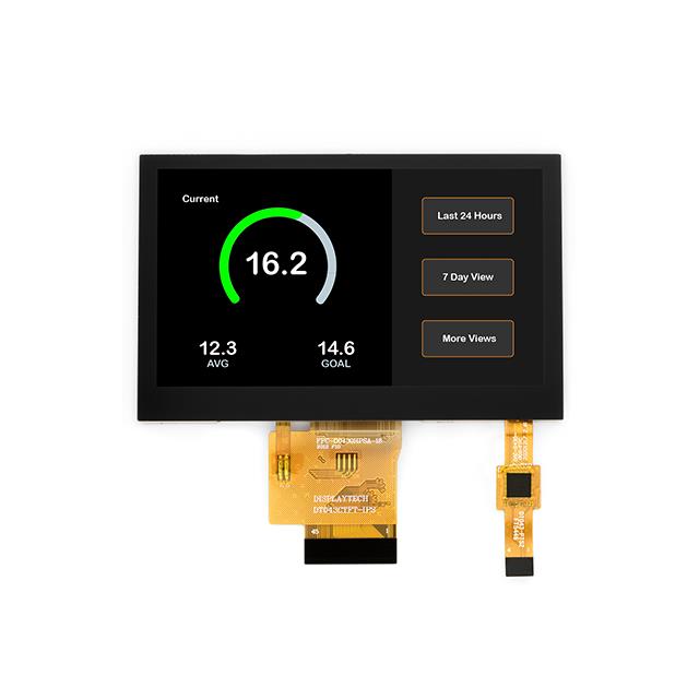 Displaytech DT043CTFT-IPS-PTS electronic component product image