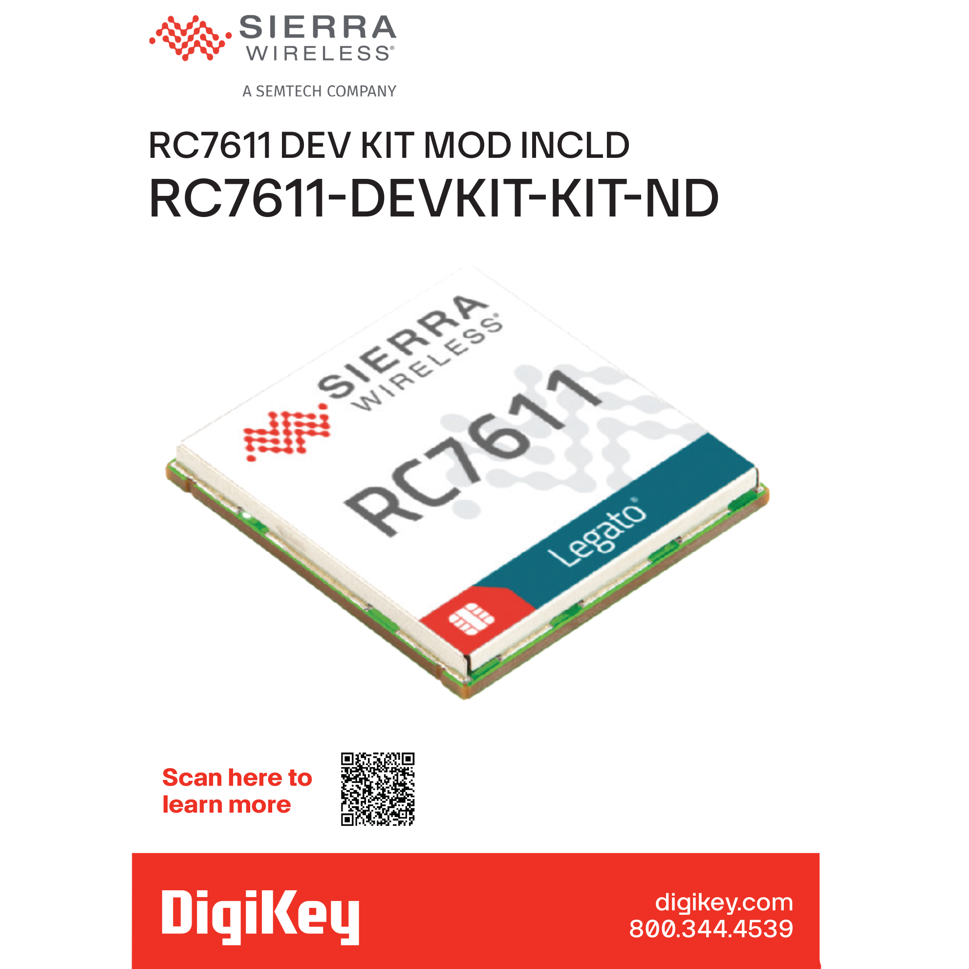 Sierra Wireless RC7611-DEVKIT electronic component product image