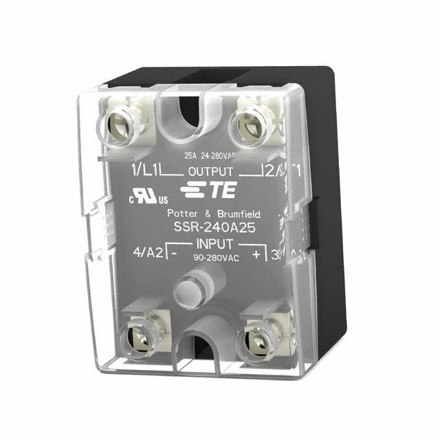 TE Connectivity Potter & Brumfield Relays SSR-480A25 electronic component product image