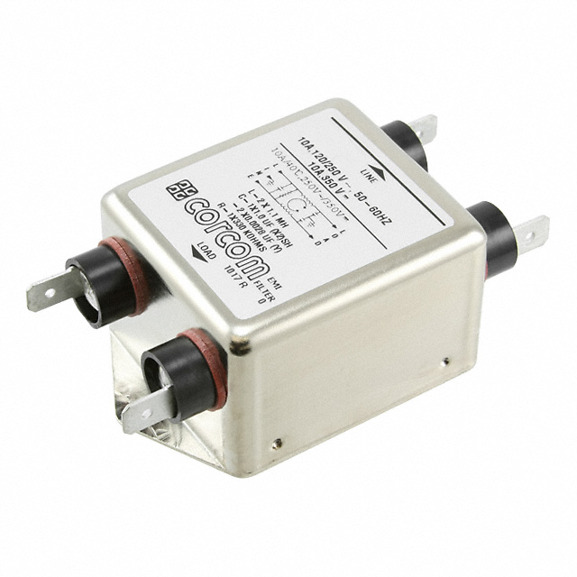 TE Connectivity Corcom Filters 1-1609034-3 electronic component product image