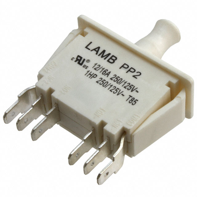 E-Switch PP2-1U7-2B2 electronic component product image
