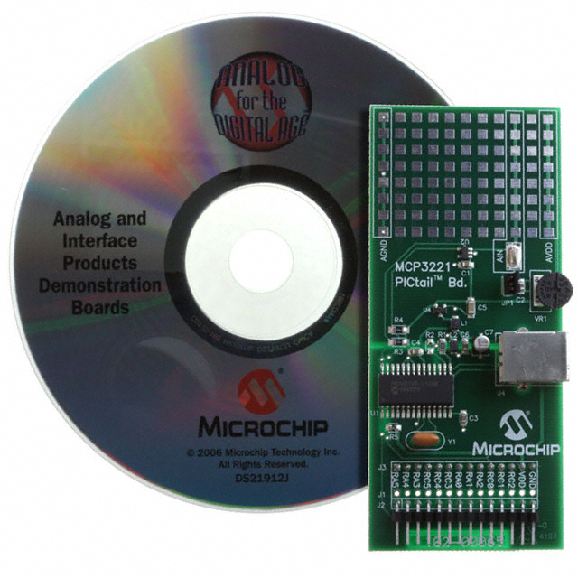 Microchip Technology MCP3221DM-PCTL electronic component product image