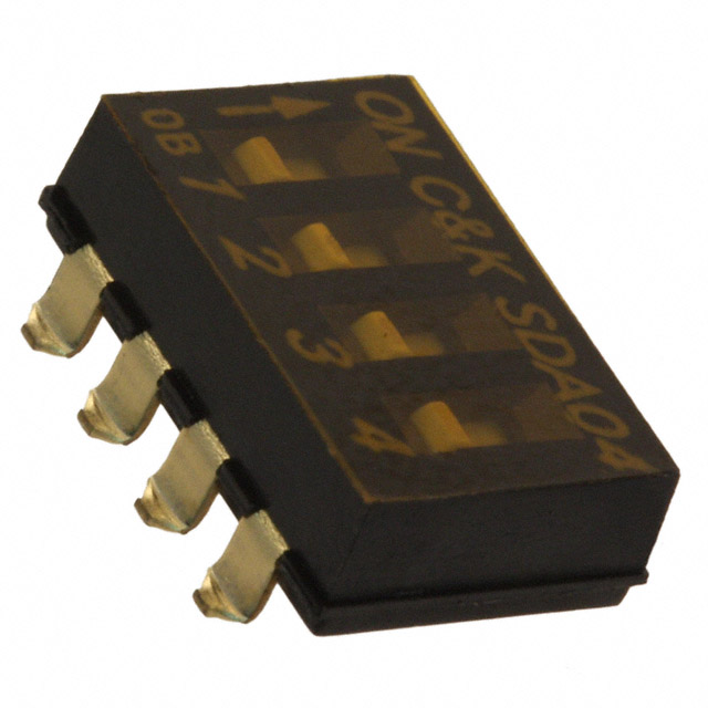 C&K SDA04H0SBR electronic component product image