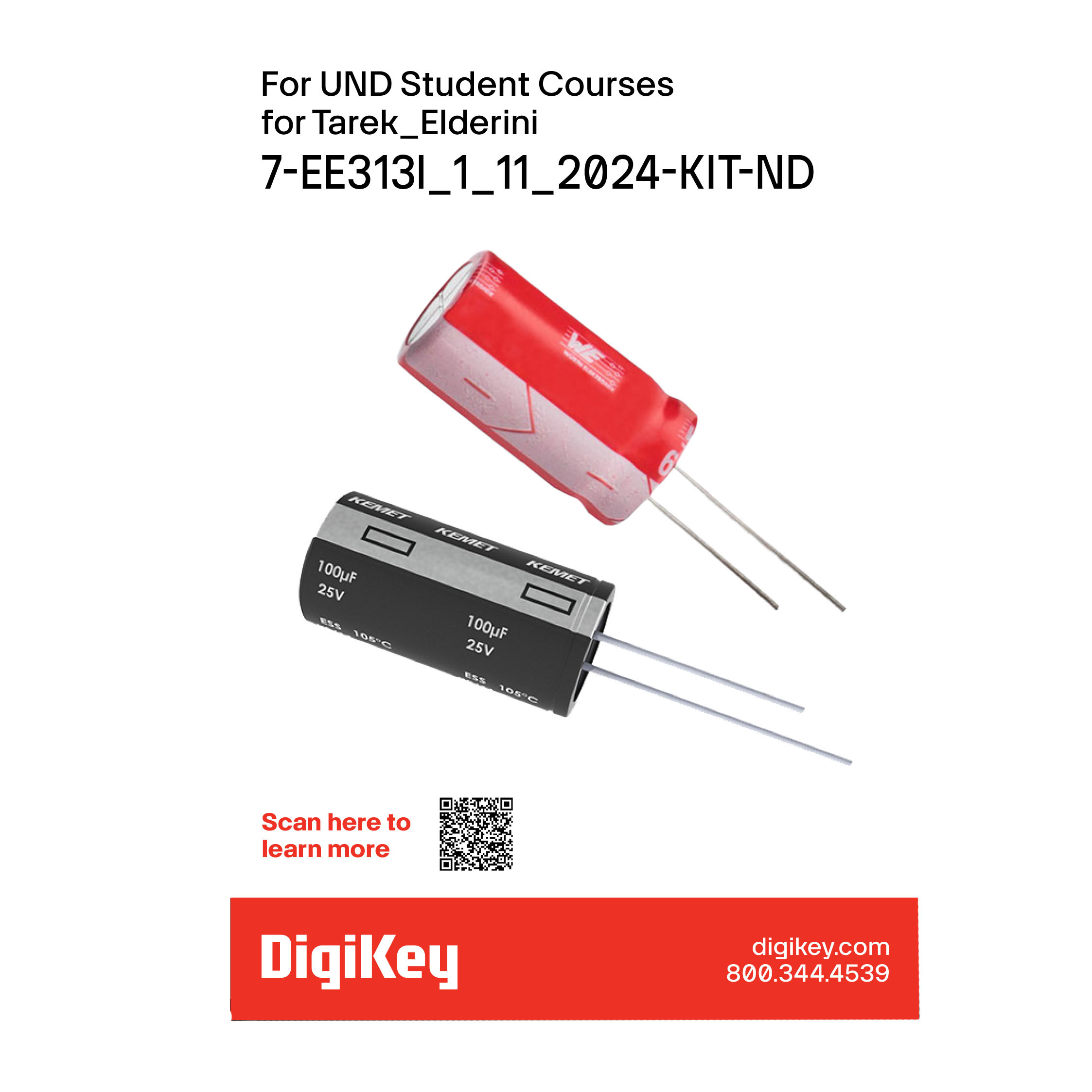 DigiKey Kit (VA) EE313I_1_11_2024 electronic component product image