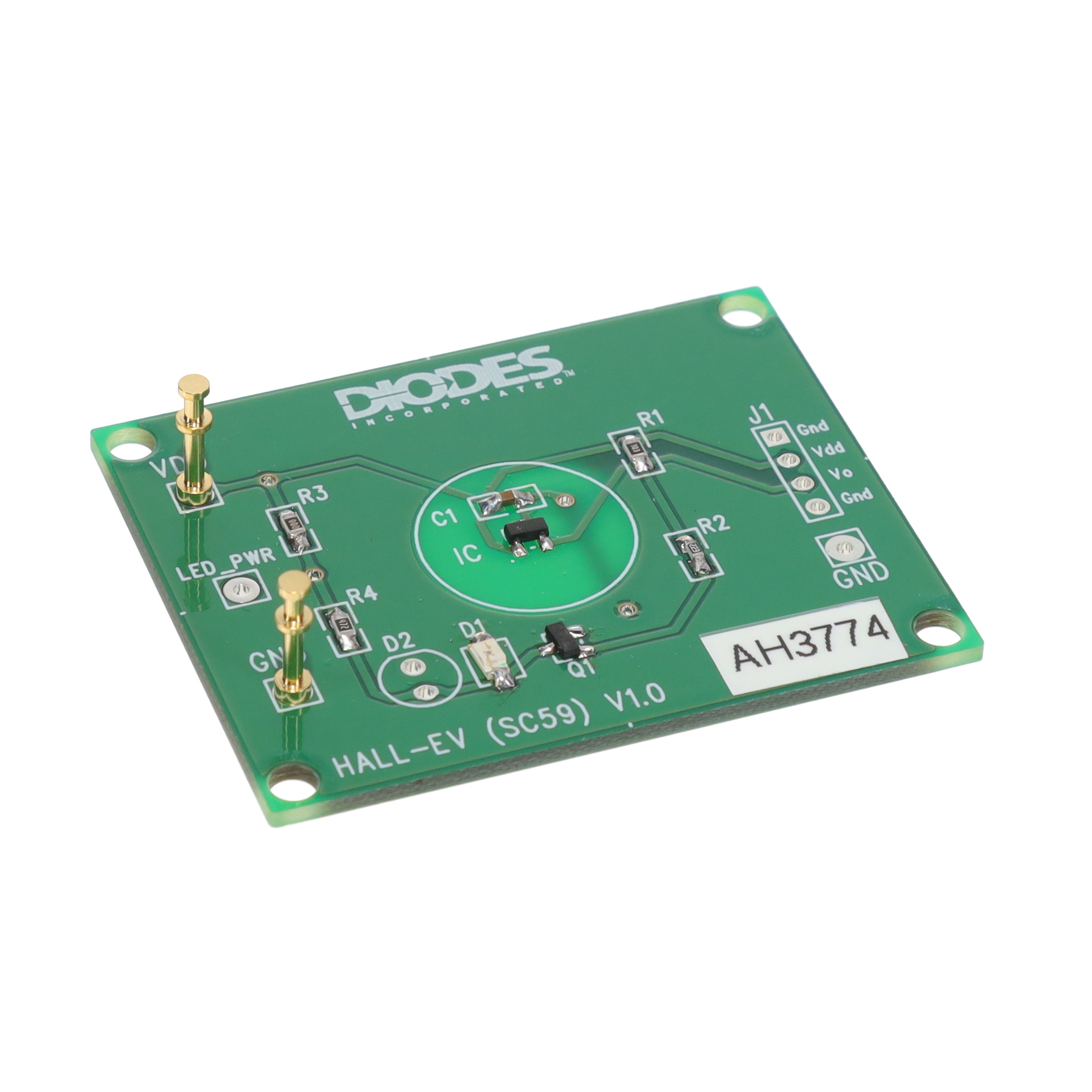 Diodes Incorporated AH3774-W-EVM electronic component product image
