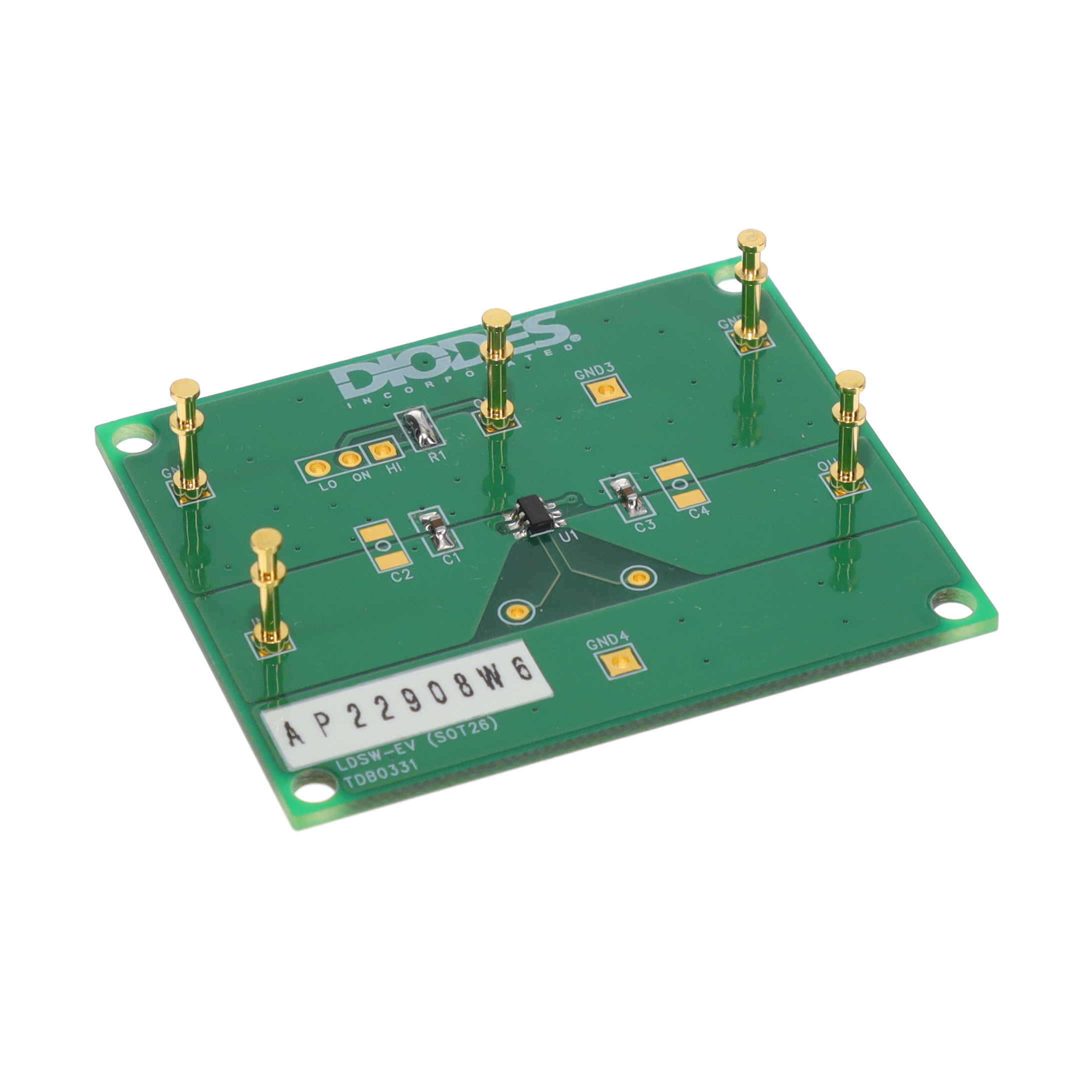 Diodes Incorporated AP22908W6-EVM electronic component product image